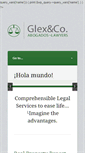 Mobile Screenshot of glexandco.com